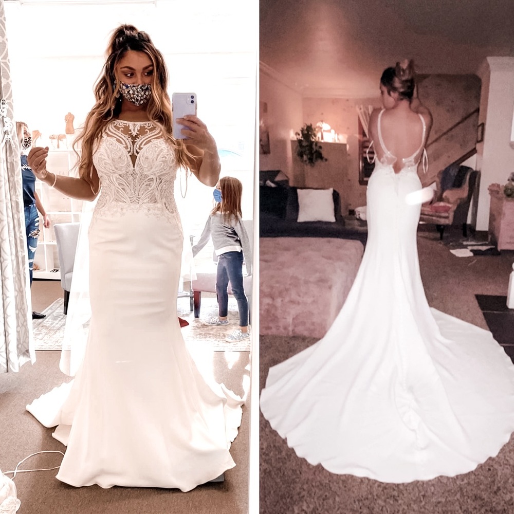 Martina Liana Fitted Wedding Dress 875